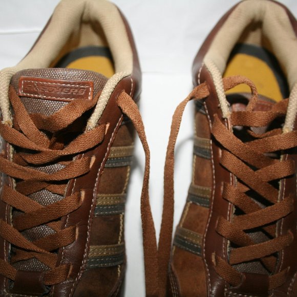 Vintage Brown Men's Sketchers shoes (Size 10) - Picture 9 of 10